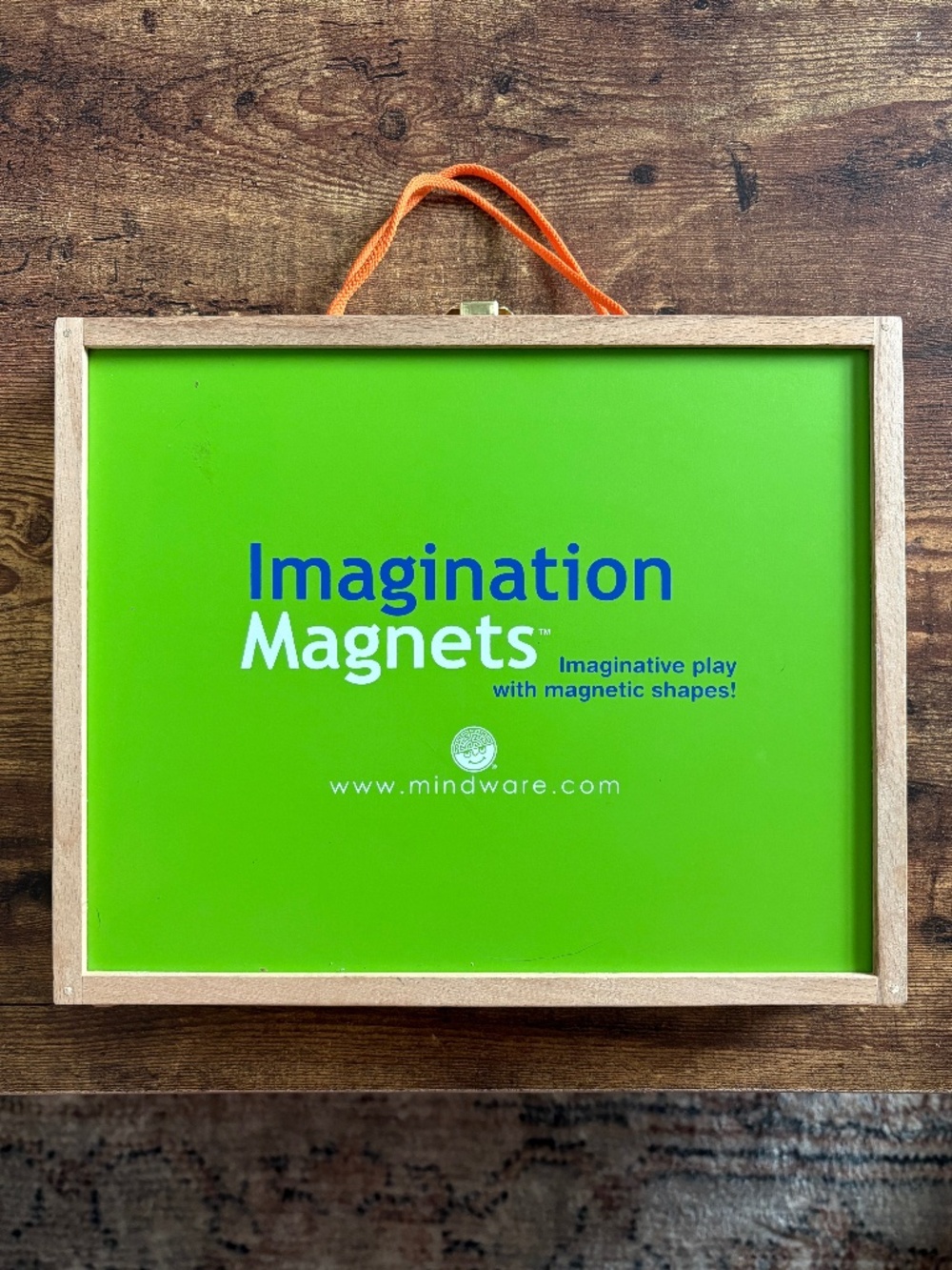 MindWare Imagination Magnets Wooden Pattern Blocks Set